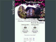 Tablet Screenshot of alaskafrontiergardens.com
